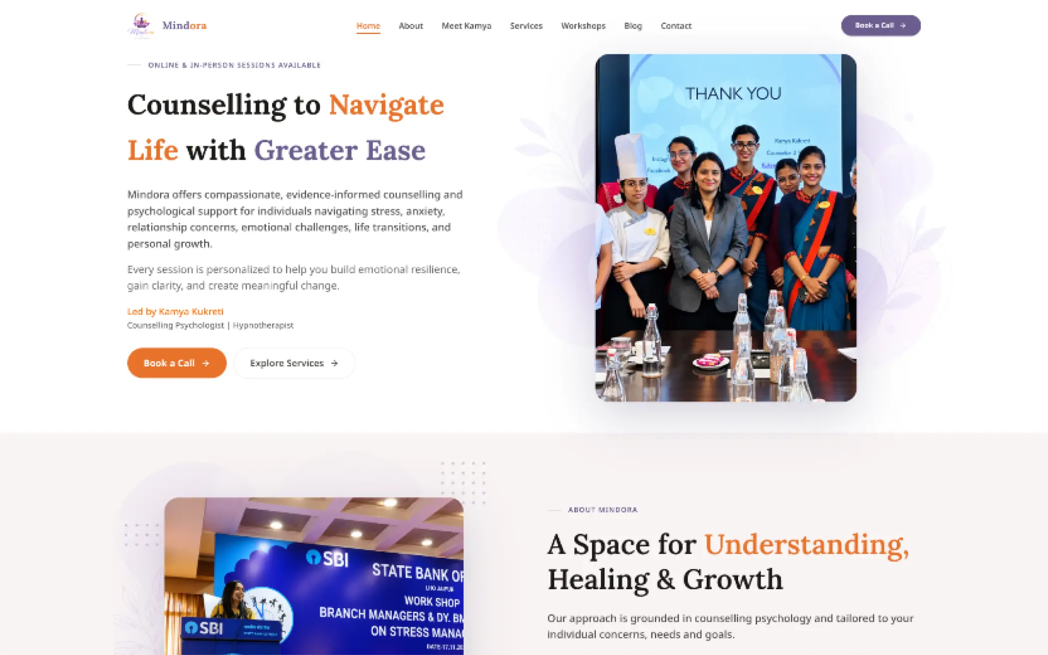 Mindora by Kamya — Psychology & Wellbeing