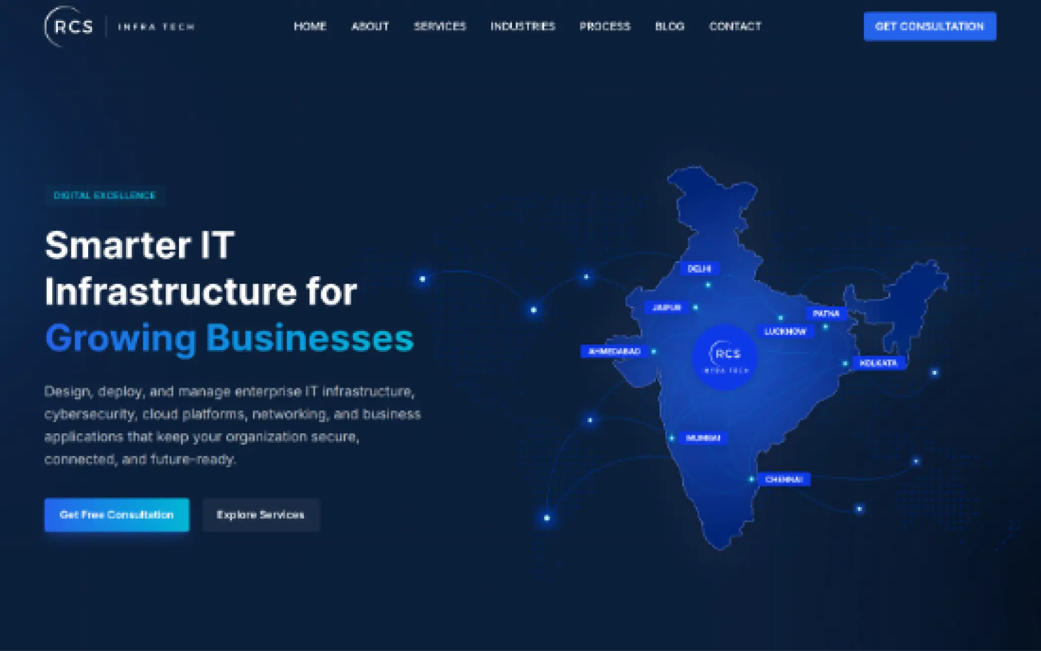 RCS Infra Tech — IT Solutions & Cybersecurity